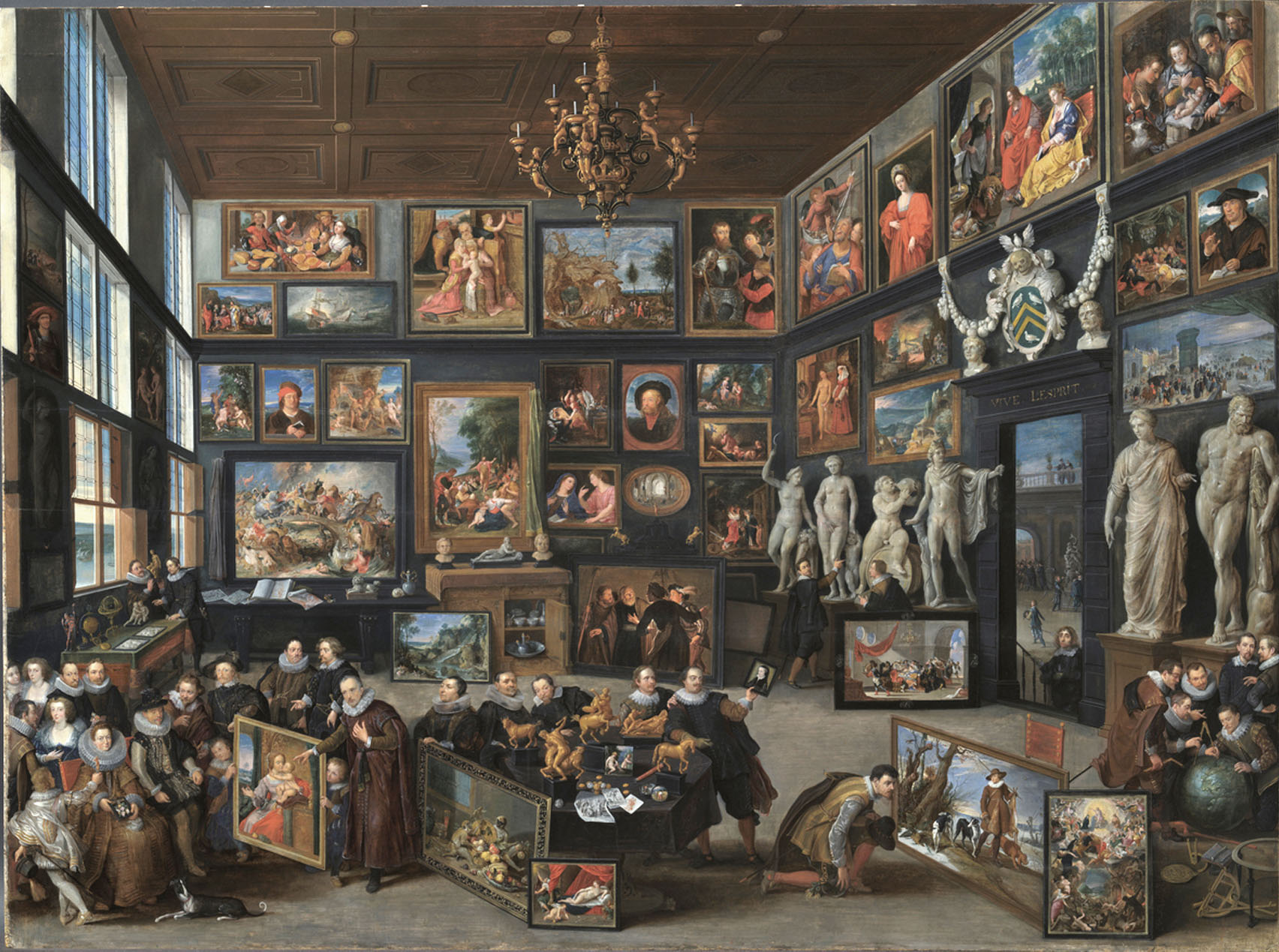 El gabinete de arte de Cornelis van der Geest, en el Prado