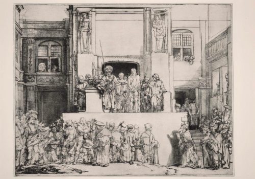 Jesús presentado al pueblo, 1655