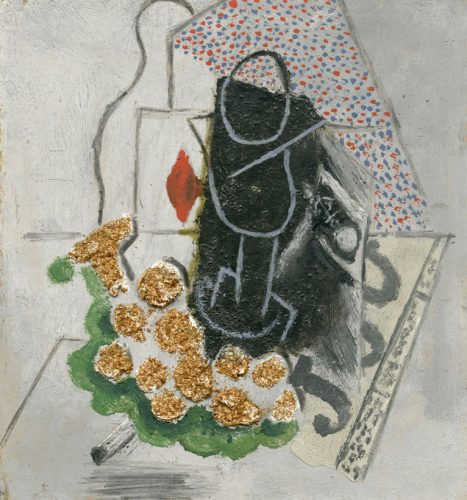 Picasso, Bodegón con racimo de uvas