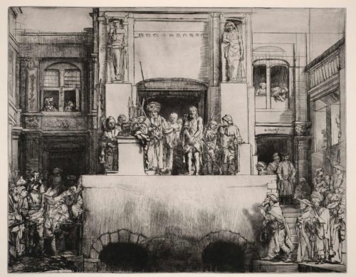 Jesús presentado al pueblo, 1656
