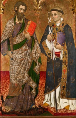 San Bartolomé y San Bernardo de Claraval