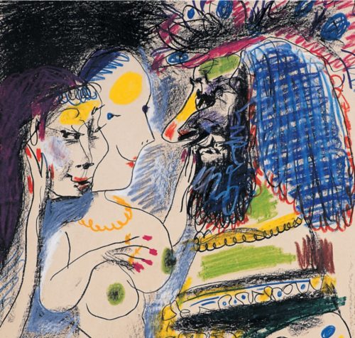 Picasso, El viejo rey