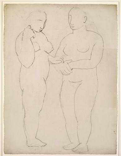 Dos mujeres desnudas