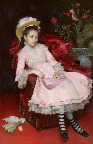 Retrato de niña