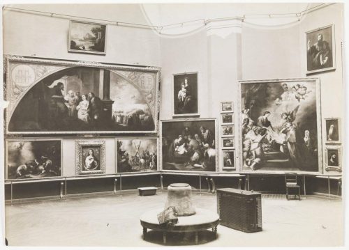 José Lacoste y Juana Roig, sala de Murillo