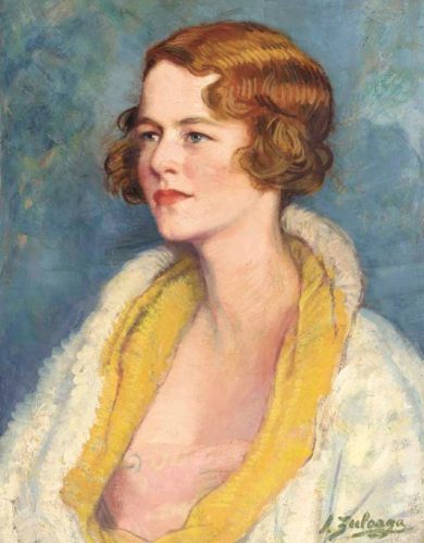 Zuloaga, La americana