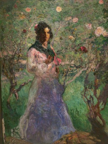 Anglada, Entre las rosas