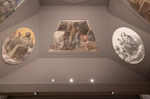 Carracci, Albani- santos Diego, Francisco y Juan Evangelista