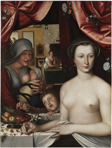 Mujer en el baño (¿Diana de Poitiers?)