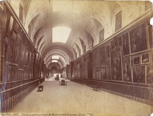 Vista de la Galería central del Museo del Prado