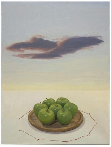 Nube y manzanas