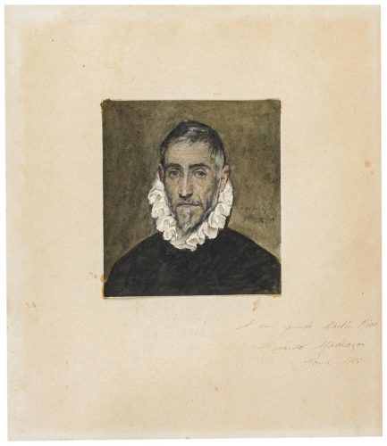 Caballero anciano (copia de El Greco)