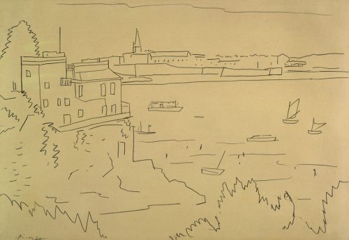 Picasso, Vista de Saint-Malo