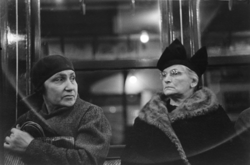 Subway Passengers, New York, 1938
