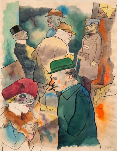 George Grosz, Crepúsculo