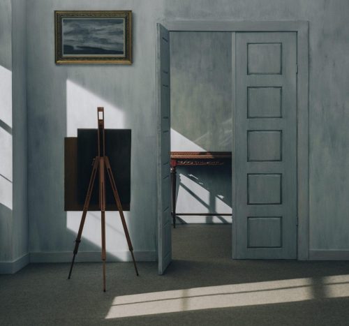 Morning Interior with an Easel