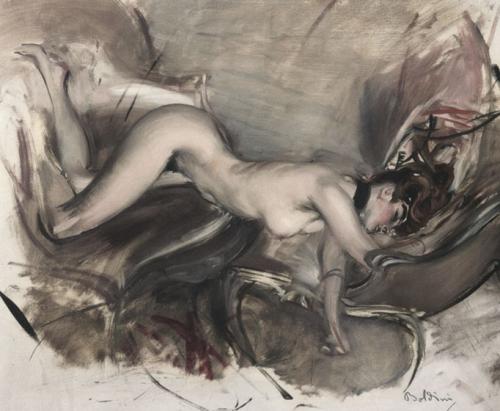 Desnudo de joven tumbada, 1910