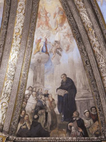 Detalles de la capilla de San Saturio 
