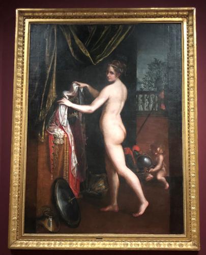 Minerva desnuda, 1613