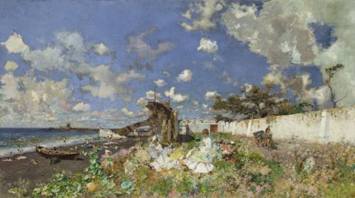 Playa de Portici, 1874