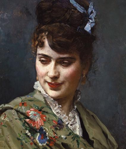 Retrato de Aline Masson, 1870