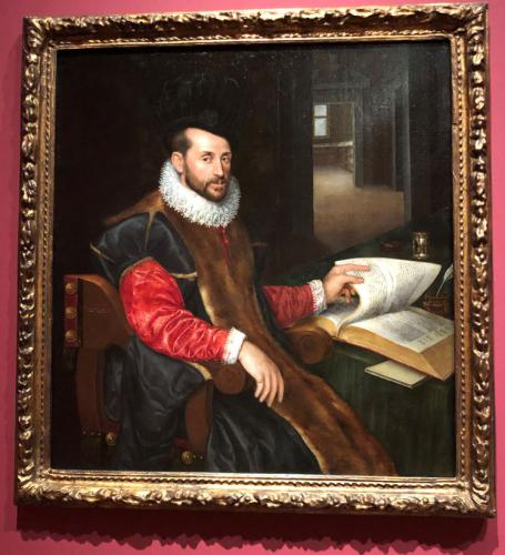 Retrato de caballero (Senador Orsini), 1577-1579