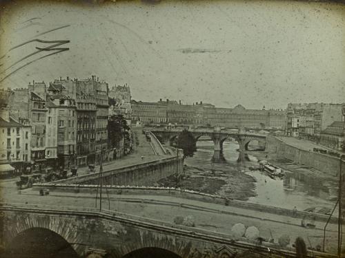 Vista del Sena, hacia 1839